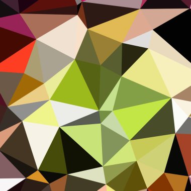 Arka plan poligonal sorunsuz üçgen renk desen.