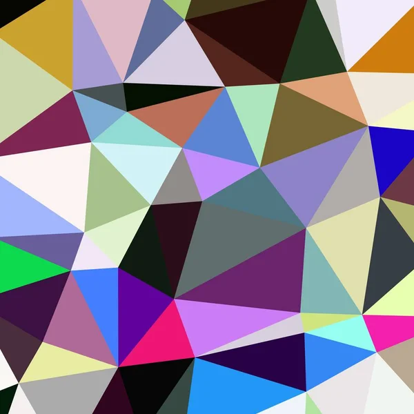 Abstract Background Multicolor Geometric Poligonal — Stock Photo, Image