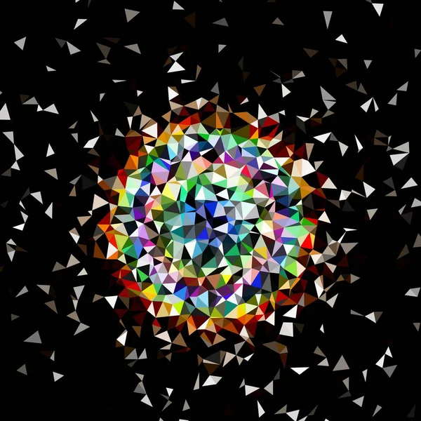 Arka plan çok renkli geometrik poligonal.