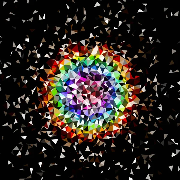 Arka plan çok renkli geometrik poligonal.