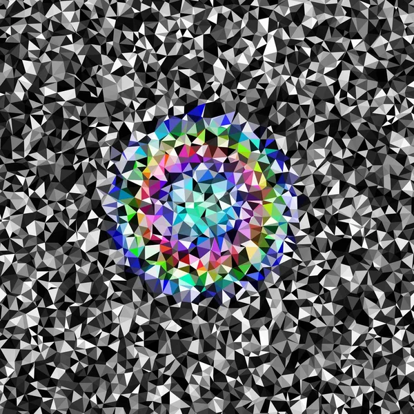 Arka plan çok renkli geometrik poligonal.