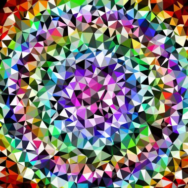 Arka plan çok renkli geometrik poligonal.