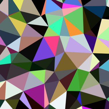 Arka plan çok renkli geometrik poligonal.