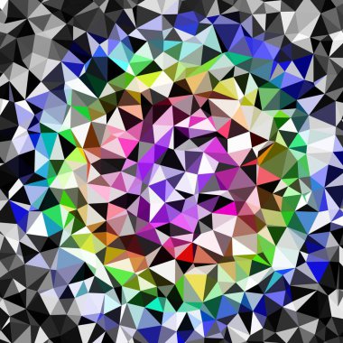 Arka plan çok renkli geometrik poligonal.