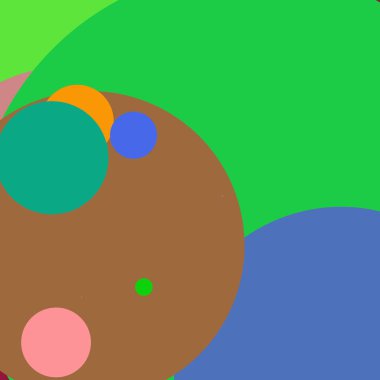 Daire geometrik yeni arka plan çok renkli desen.