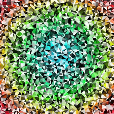 Arka plan çok renkli geometrik poligonal.