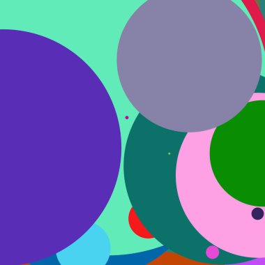 Daire geometrik yeni arka plan çok renkli desen.