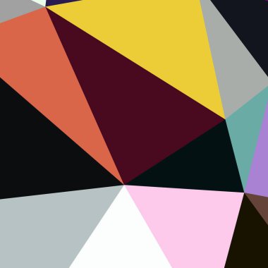 Arka plan çok renkli geometrik poligonal.