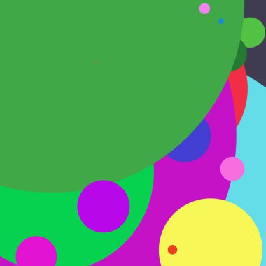 Daire geometrik güzel arka plan çok renkli desen.