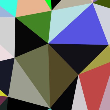 Arka plan çok renkli geometrik poligonal.