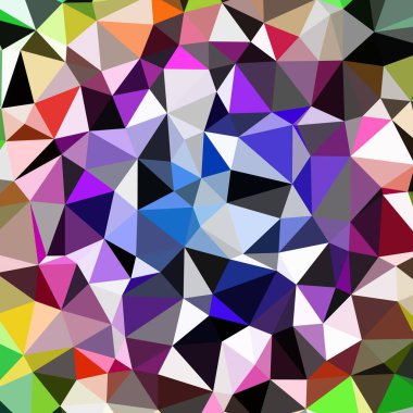 Arka plan çok renkli geometrik poligonal.