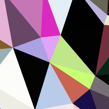 Arka plan çok renkli geometrik poligonal.