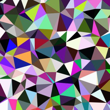 Arka plan çok renkli geometrik poligonal.