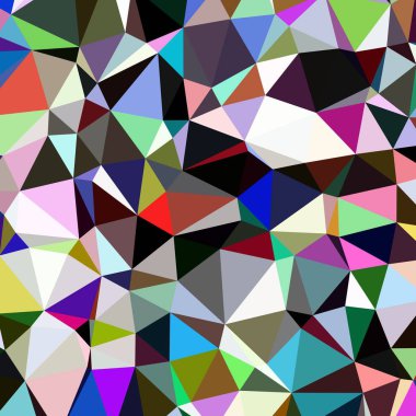 Arka plan çok renkli geometrik poligonal.