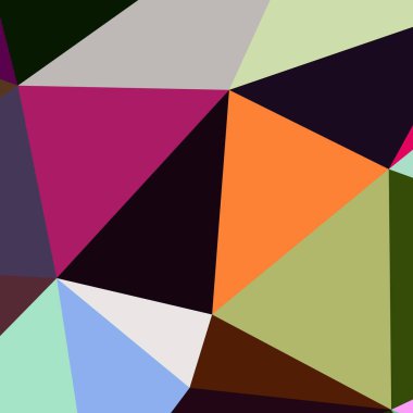 Arka plan çok renkli geometrik poligonal.