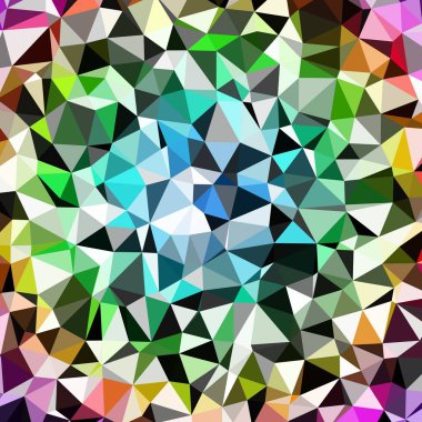 Arka plan çok renkli geometrik poligonal.