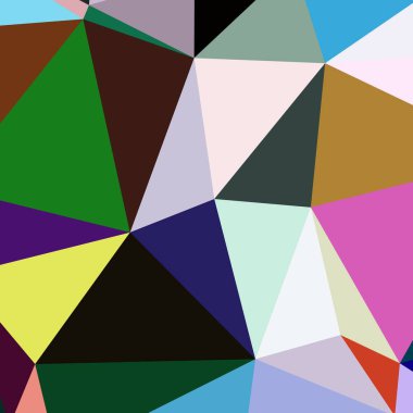 Arka plan çok renkli geometrik poligonal.