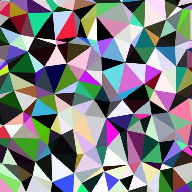 Arka plan çok renkli geometrik poligonal.