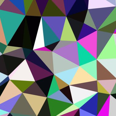 Arka plan çok renkli geometrik poligonal.