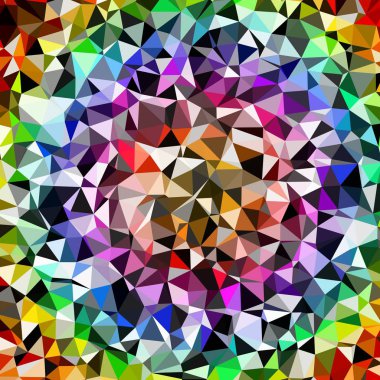 Arka plan çok renkli geometrik poligonal.