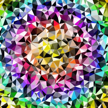 Arka plan çok renkli geometrik poligonal.
