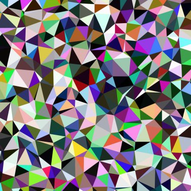 Arka plan poligonal sorunsuz üçgen renk desen.