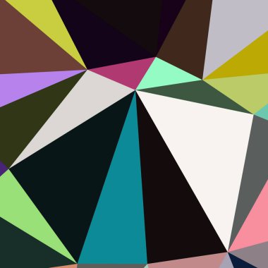 Arka plan poligonal sorunsuz üçgen renk desen.