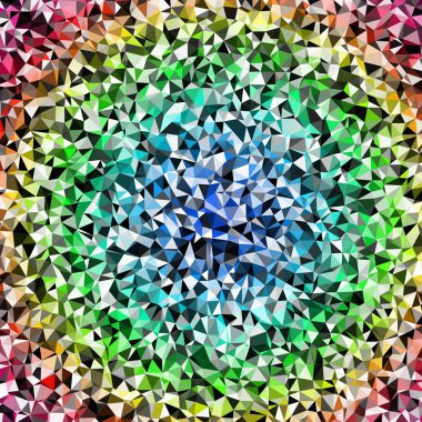 Arka plan çok renkli geometrik poligonal.