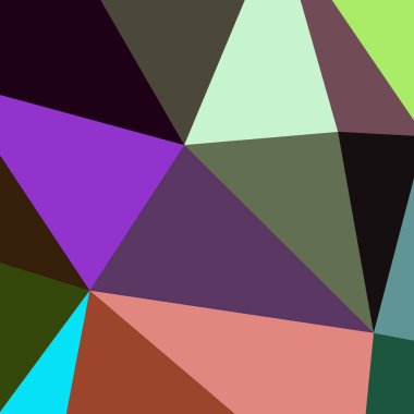 Arka plan çok renkli geometrik poligonal.