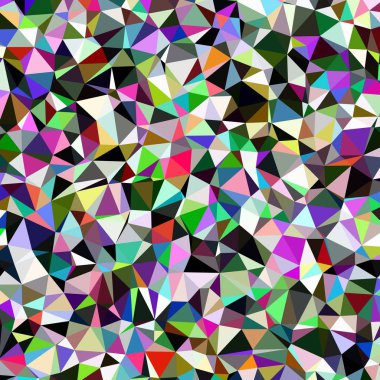 Arka plan poligonal sorunsuz üçgen renk desen.