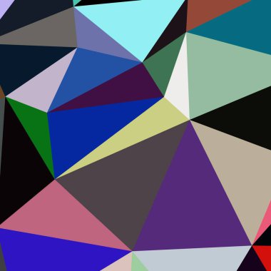 Arka plan çok renkli geometrik poligonal.