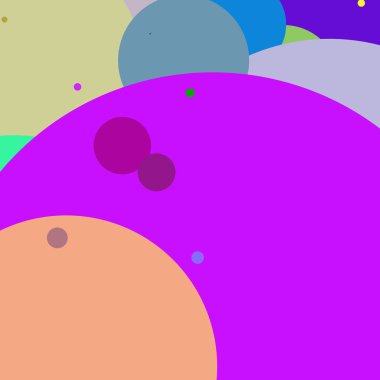 Daire geometrik güzel arka plan çok renkli desen.