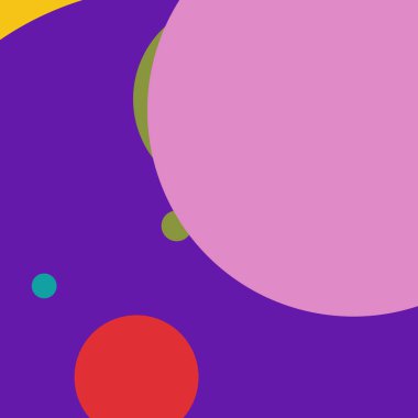 Daire geometrik güzel arka plan çok renkli desen.