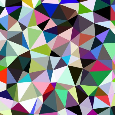 Arka plan çok renkli geometrik poligonal.