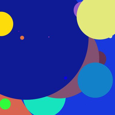 Daire geometrik yeni arka plan çok renkli desen.