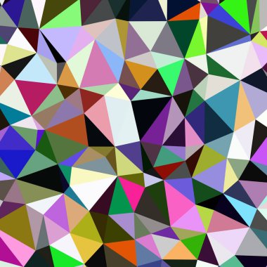 Arka plan çok renkli geometrik poligonal.