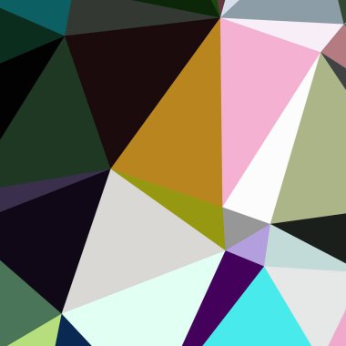 Arka plan çok renkli geometrik poligonal.