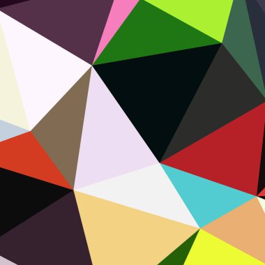 Arka plan çok renkli geometrik poligonal.