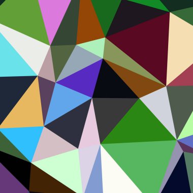 Arka plan çok renkli geometrik poligonal.