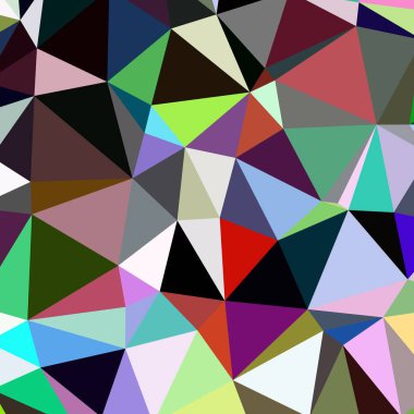 Arka plan çok renkli geometrik poligonal.