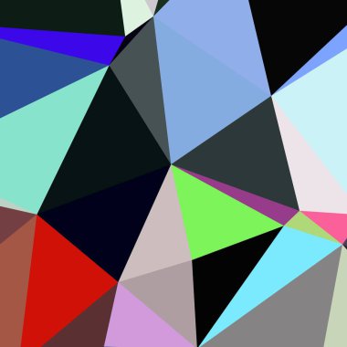 Arka plan çok renkli geometrik poligonal.