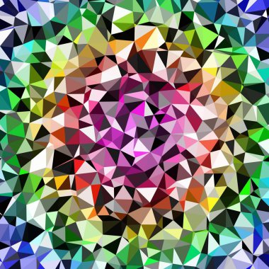 Arka plan çok renkli geometrik poligonal.