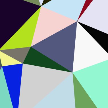 Arka plan çok renkli geometrik poligonal.