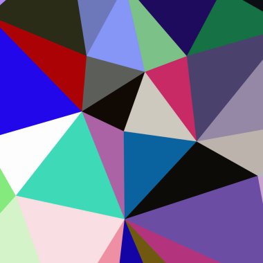 Arka plan çok renkli geometrik poligonal.