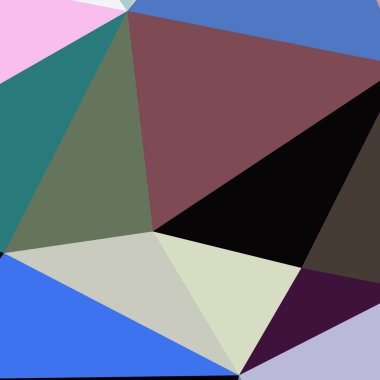 Arka plan çok renkli geometrik poligonal.