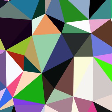 Arka plan çok renkli geometrik poligonal.