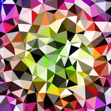 Arka plan çok renkli geometrik poligonal.