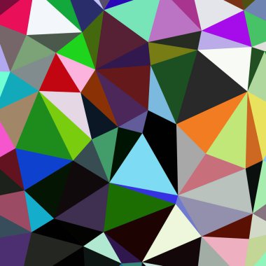 Arka plan çok renkli geometrik poligonal.