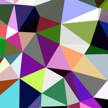 Arka plan çok renkli geometrik poligonal.