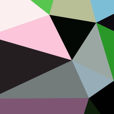 Arka plan poligonal sorunsuz üçgen renk desen.